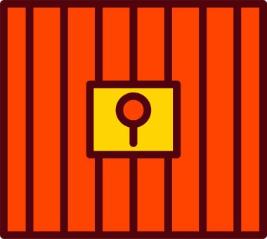 Jail Vector Icon Design