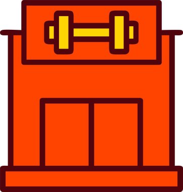 Gym Vector Icon Design