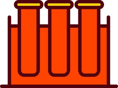 Test Tube Vector Icon Design