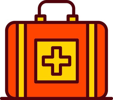 First Aid Vector Icon Design