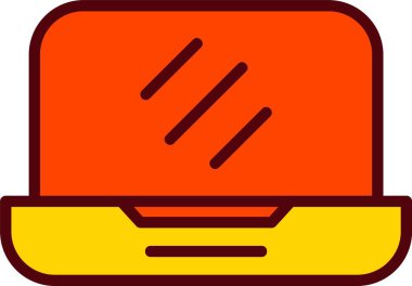 Dizüstü vektör simgesi tasarım