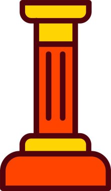 Pillar Vector Icon Design