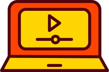 Video vektör simgesi tasarım