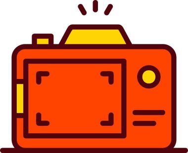 Kamera vektör simgesi tasarım