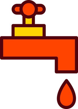 Faucet Vector Icon Design