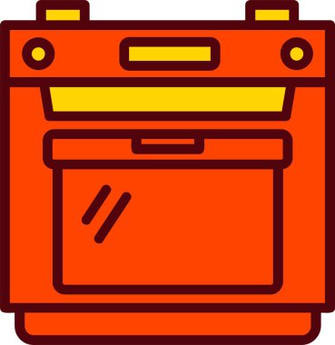 Oven Vector Icon Design