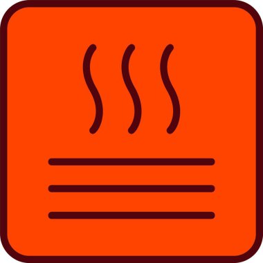 Isı Vektörü Simgesi Tasarımı