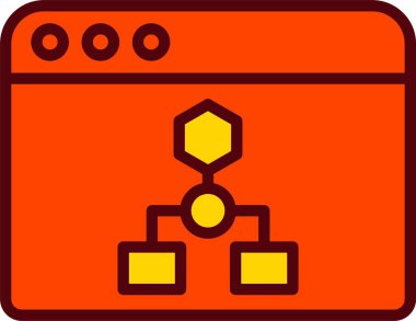 Algorithm Vector Icon Design