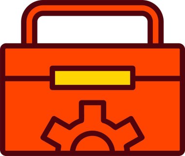 Tool Box Vector Icon Design