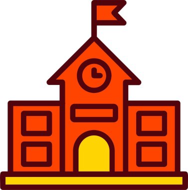 School Vector Icon Design