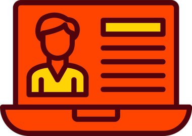 Kullanıcı Hesap Vektörü Simgesi Tasarımı