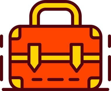 Briefcase Vector Icon Design