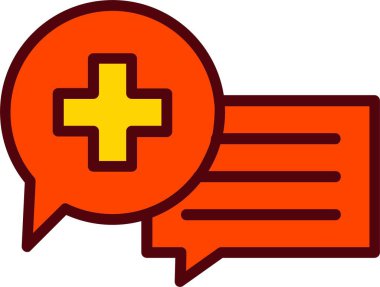 İleti vektör simgesi tasarım