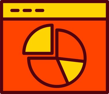 Analytics Vector Icon Design