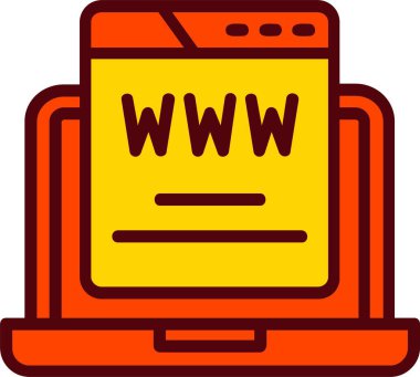 Website Vector Icon Design