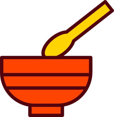 Bowl Vector Icon Design