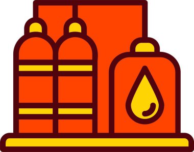 Refinery Vector Icon Design