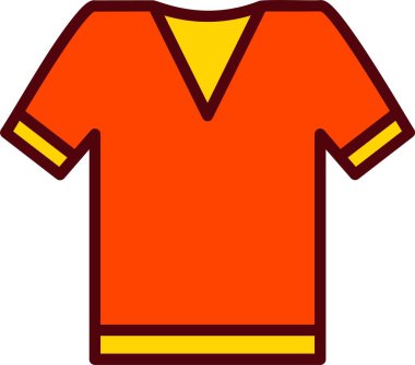 T-Shirt Vektör Simgesi Tasarımı