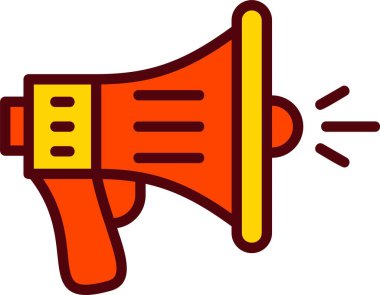 Megaphone Vector Icon Design