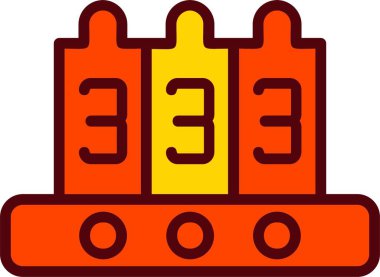 Nixie Vector Icon Design