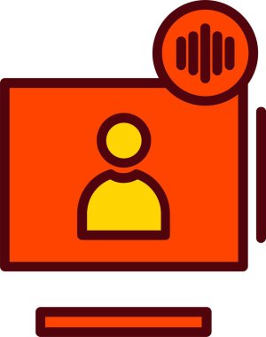 Recording Vector Icon Design