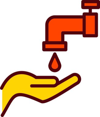 Abluka Vektörü Simgesi Tasarımı