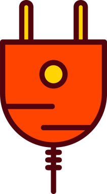 Power Plug Vector Icon Design
