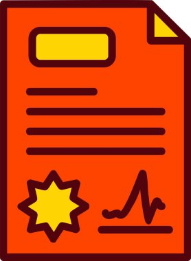 Assignment Vector Icon Design