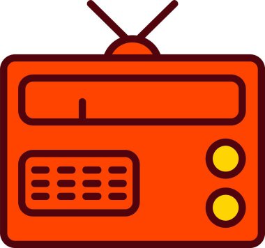 Radio Vector Icon Design