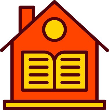 Homeschooling Vector Icon Design