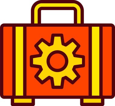 Briefcase Vector Icon Design