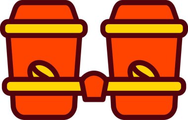 Coffee Cup Vector Icon Design