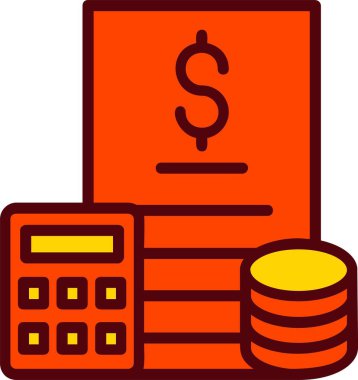 Budget Vector Icon Design