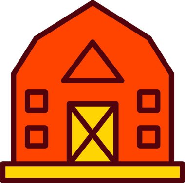 Barn Vector Icon Design