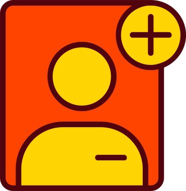 User Add Vector Icon Design