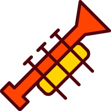 Trumpet Vector Icon Design