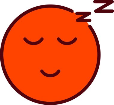 Sleepy Vector Icon Design