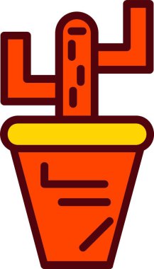 Cactus Vector Icon Design