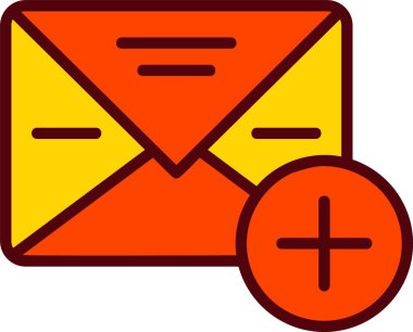 E- posta Vektörü Simgesi Tasarımı Ekle