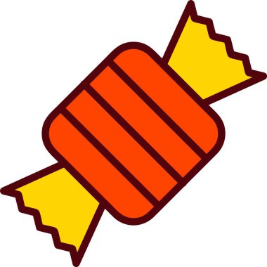 Toffee Vektör Simgesi Tasarımı