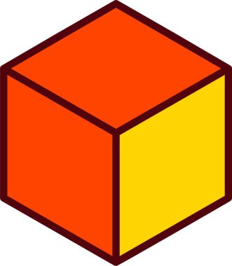 Cube Vector Icon Design