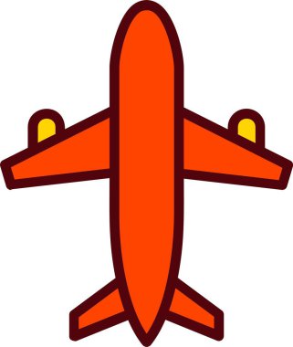 Airplane Vector Icon Design