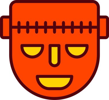 Frankenstein Vektör Simgesi Tasarımı