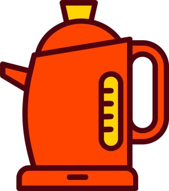 Electric Kettle Vector Icon Design