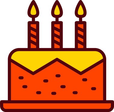 Pasta Vektörü Simgesi Tasarımı