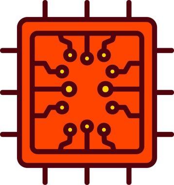 Chip Vector Icon Design