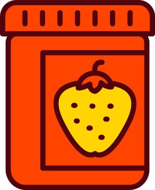 Jam Vektör Simgesi Tasarımı