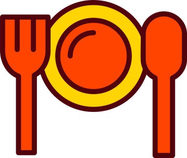 Oruç Vektörü Simgesi Tasarımı