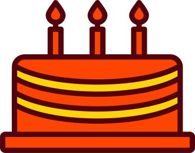 Pasta Vektörü Simgesi Tasarımı