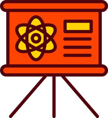 Biyoloji Vektör Simgesi Tasarımı